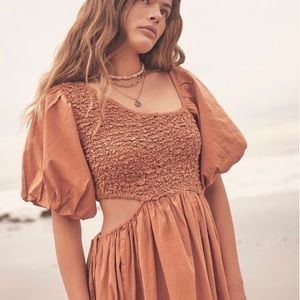 Free People Kalina Midi Dress